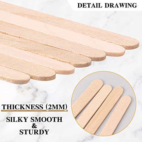 2000 Pcs Individually Wrapped Wooden Coffee Stirrers