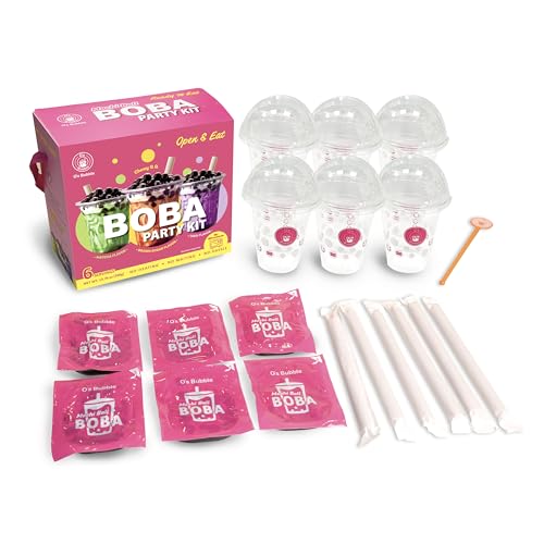 Boba Tea Kit All in One Bubble Tea Kit with Cups