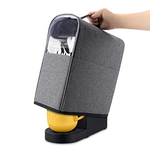 Coffee Maker Dust Cover With Pockets for K Cup
