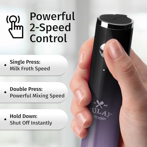 Rechargeable Milk Frother Handheld