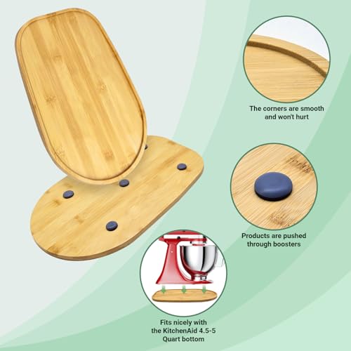 Bamboo Mixer Slider for Kitchen Aid 4.5