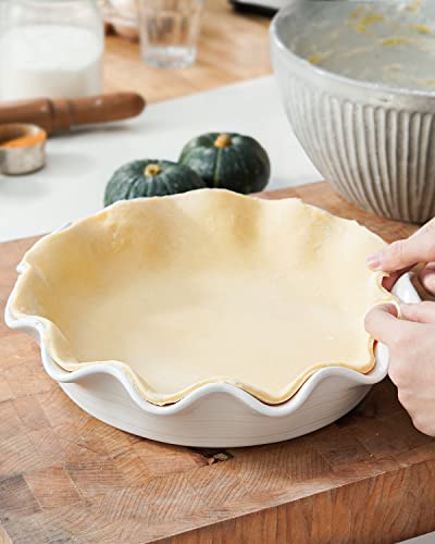 Ceramic Pie Pans for Baking (2 Count)