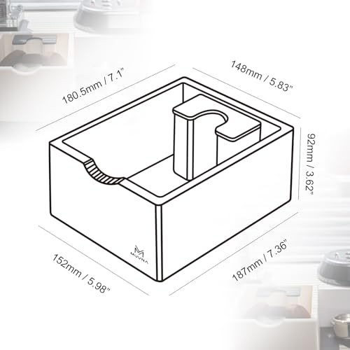 15 Pucks Espresso Knock Box