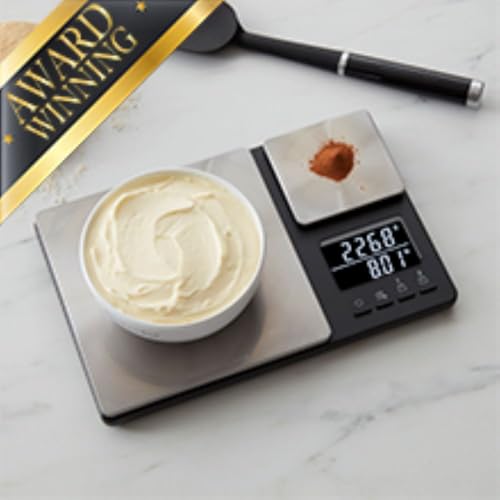 KQ909 Dual Platform Digital Kitchen and Food Scale