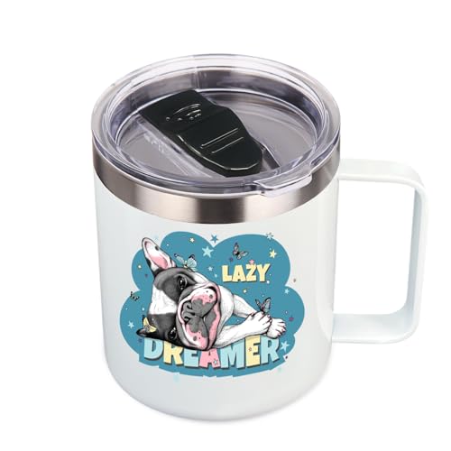 14oz sublimation Insulated Stainless Steel Coffee Mug with Leakproof Lid