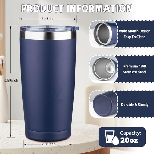 20 oz Tumbler with Lids and Straws