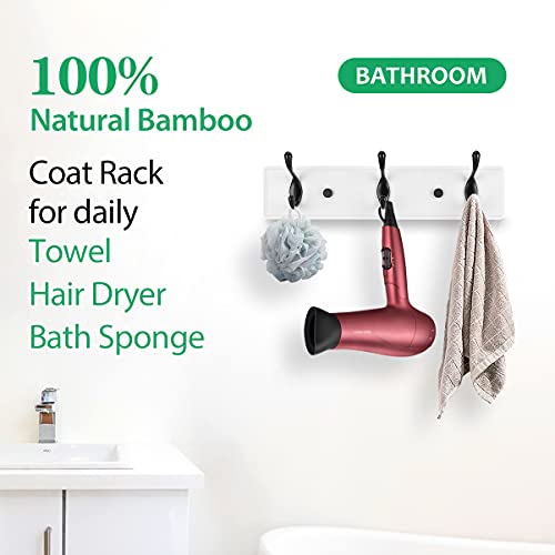 Heavy Duty Wooden Coat Rack