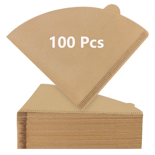 100Pcs Cone Coffee Filters #2 (100 Count)