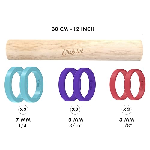 Adjustable Wooden Rolling Pin