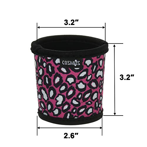 Reusable Coffee Mug Sleeve Cover Heat Resistant Neoprene Insulator Sleeve for Coffee Tea Hot Cold Beverage (3 Count)