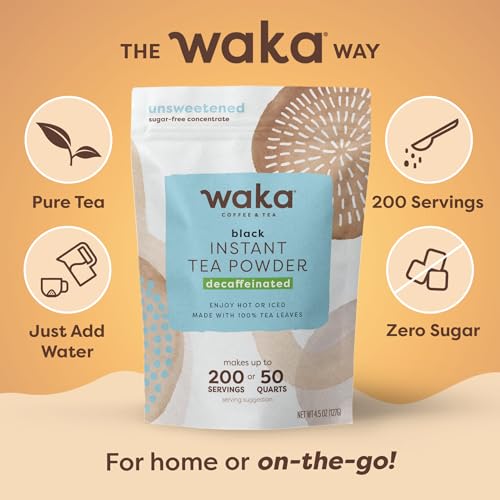 Waka Instant Black Tea Mix (4.5 Ounce)
