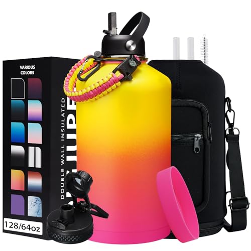 1 Gallon Insulated Water Bottle (9 Count)
