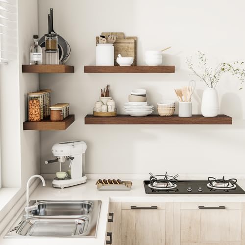 Deep Floating Shelves 36x12” Set of 2 (2 Count)
