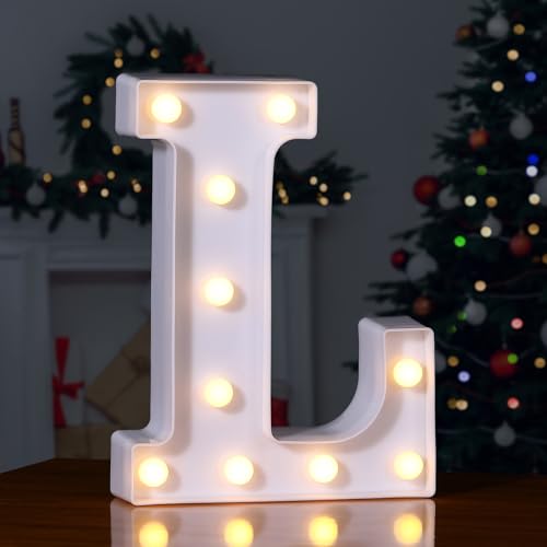 LED Letter Lights Sign Marquee Light Up Letters Sign for Night Light Wedding