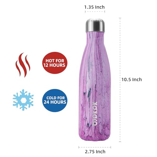 17 oz Small Insulated Water Bottle