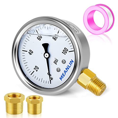 0~100Psi Stainless Steel 1