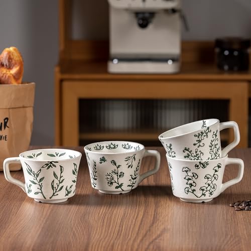 Ceramic Mugs 11 oz Set of 4