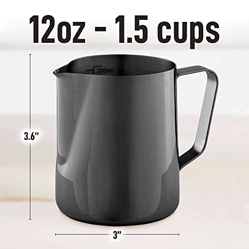 Zulay Milk Frother Cup 350ml
