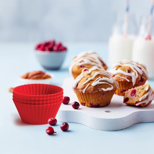 Baking Company Silicone Muffin Cups (12 Count)