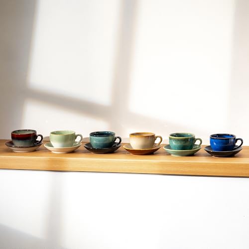 Porcelain Coffee Cup with Saucer Spoon