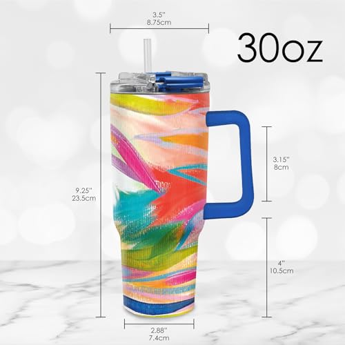 18 8 Stainless Steel Insulated Water Tumbler with Straw