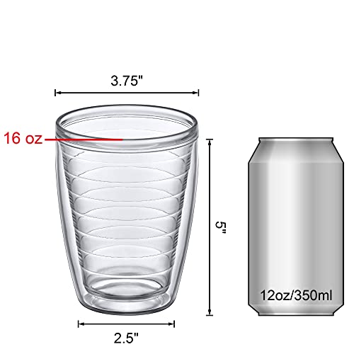 Alaska 16 Ounce Insulated Tumblers (4 Count)
