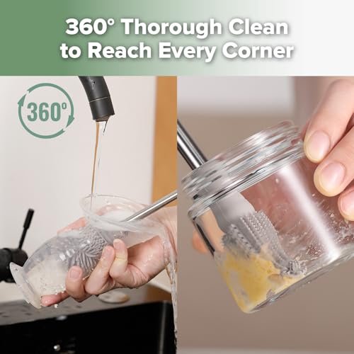 Silicone Bottle Brush for Baby Bottles & Crevices
