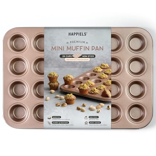 24 Cup Mini Muffin Pan Nonstick