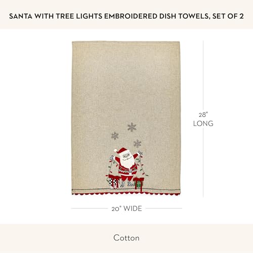 Set of 2 Cotton Dish Towels