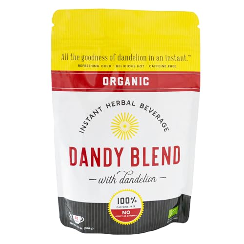 50 Cup Bag of Organic Dandy Blend Instant Herbal Beverage with Dandelion (3.5 Ounce)
