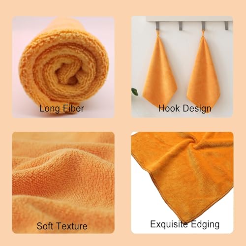 Premium 400 GSM Microfiber Cleaning Cloths (2 Count)