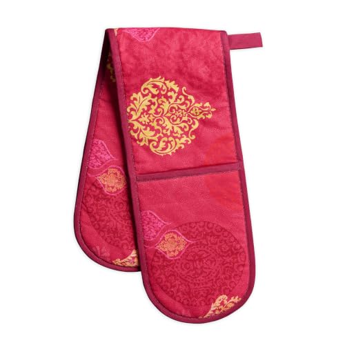 Double Oven Mitts 100% Cotton Double Oven Glove