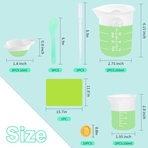 Silicone Measuring Cups for Resin Supplies