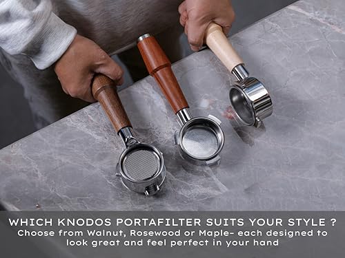 Bottomless Portafilter 54mm for Breville With 18