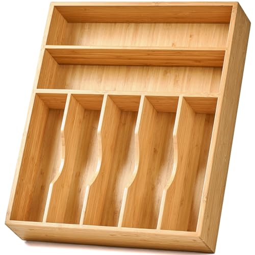 Bamboo Kitchen Drawer Organizer