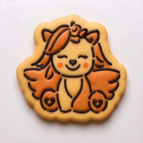 Cookie Cutter and Stencil Bundle Royal Icing Cookies Stencils Paint Your Own Biscuit Bakery Starter Kits Royal Icing Fondant Cutters Birthday Wedding Holiday Cookies Painting Coloring Pages Comb (9 Count)