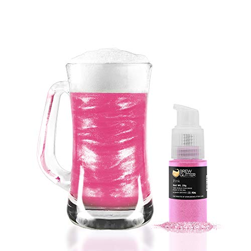 Brew Glitter Edible Drink Glitter Pump 1x 25g for Cocktails