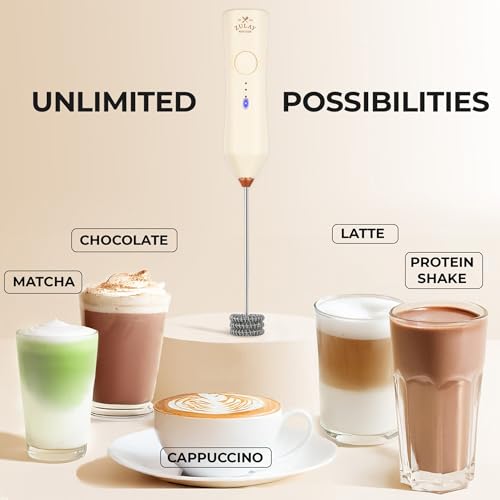 Rechargeable Milk Frother Handheld