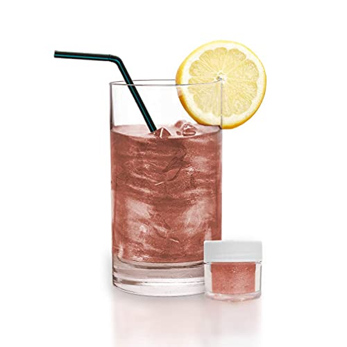 Rose Gold BREW GLITTER Edible Glitter For Drinks