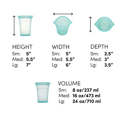 Reusable Food Storage Bags (3 Count)