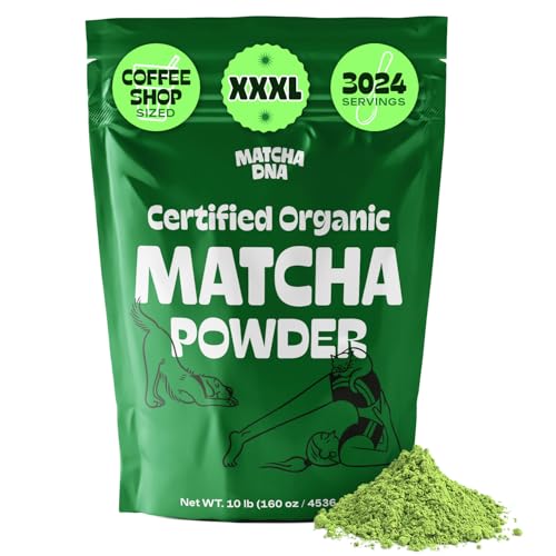 Certified Organic Matcha Green Tea Powder (160 Ounce)