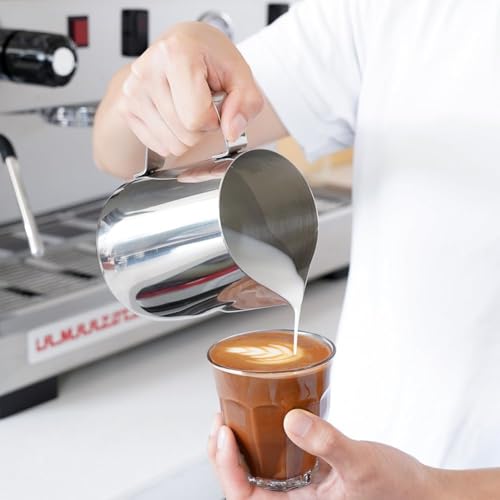 12oz Milk Frothing Pitcher Stainless Steel Espresso Steaming Jug