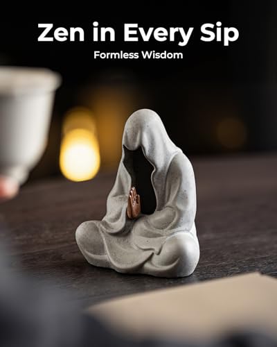 Ceramic Zen Figurine Faceless Tea Pet