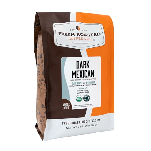 Organic Dark Mexican Whole Bean Coffee (32 Ounce)