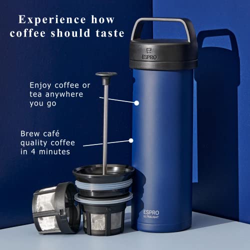 Go P0 Ultralight French Press Coffee Maker for Travel