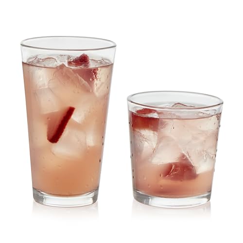 Flare Rocks Glass Tumbler Set