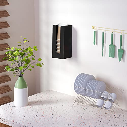 Acrylic Coffee Cup and Lid Storage Organizer Holder