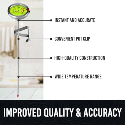 Candy Thermometer with Pot Clip