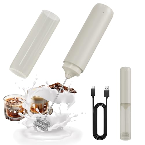 Portable Rechargeable Milk Frother Handheld