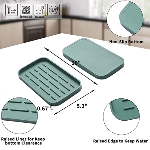 Silicone Kitchen Sink Organizer Tray for Multiple Usage